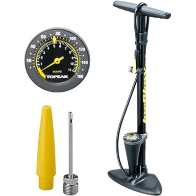 Topeak Joe Blow Max HP Floor Pump Black Topeak Joe Blow Max HP Floor Pump Black