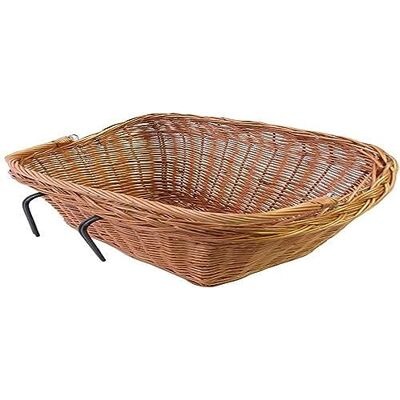 Basil Dublin – 2016 Front Bicycle Basket For Handlebar Basket – Brown Basil Dublin – 2016 Front Bicycle Basket For Handlebar Basket – Brown