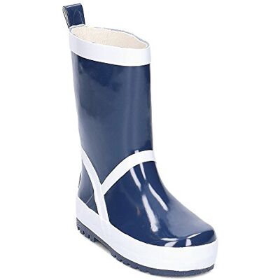 Playshoes Children's Unisex Wellington Boots, Rain Boots, navy Playshoes Children's Unisex Wellington Boots, Rain Boots, navy