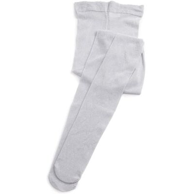 Country Kids Girls Sparkly Tights, Silver (Silver) Country Kids Girls Sparkly Tights, Silver (Silver)