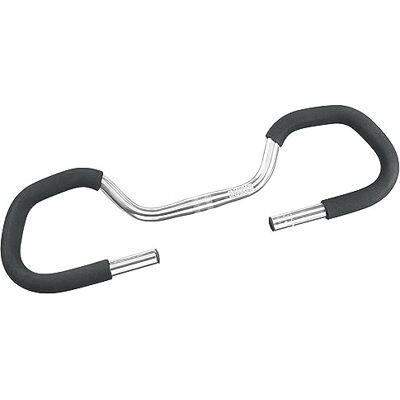 Point Handlebar Multifunctional-With Foam Rubber Coating-Steel, Silver / Black, 13531500 Point Handlebar Multifunctional-With Foam Rubber Coating-Steel, Silver / Black, 13531500