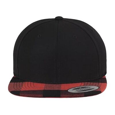 Flexfit Flex fit Hat Checked Flanell Peak Snapback Multi-Coloured Blk/Red Size:One Size Flexfit Flex fit Hat Checked Flanell Peak Snapback Multi-Coloured Blk/Red Size:One Size