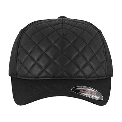 Flexfit Flex fit Cap Diamond Quilted, Unisex, Diamond Quilted , Black, S/M Flexfit Flex fit Cap Diamond Quilted, Unisex, Diamond Quilted , Black, S/M