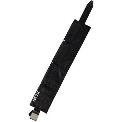 SEAC SUB Weight Belt with 3 Pockets Black black Size:M SEAC SUB Weight Belt with 3 Pockets Black black Size:M