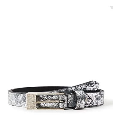 MGM Women's Soft Glam "Small" Belt, Silver (Titan 1), 105 cm (Manufacturer size: 105) MGM Women's Soft Glam "Small" Belt, Silver (Titan 1), 105 cm (Manufacturer size: 105)