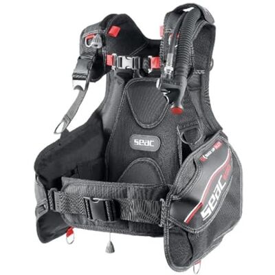SEAC Ego Diving BCD Red/Black, XXX-Small SEAC Ego Diving BCD Red/Black, XXX-Small