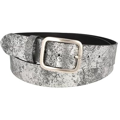 MGM Women's Soft Glam Belt, Silver (titan 1), 40 (Manufacturer size: 100) MGM Women's Soft Glam Belt, Silver (titan 1), 40 (Manufacturer size: 100)