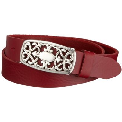 MGM Women's Belt Red Rot (Dunkelrot) S MGM Women's Belt Red Rot (Dunkelrot) S