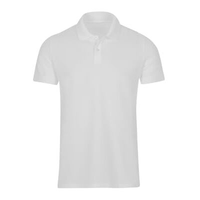 Trigema Men's Polo Shirt White Weiß (weiss 001) X-Large Trigema Men's Polo Shirt White Weiß (weiss 001) X-Large