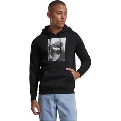 MERCHCODE Mister Tee I F The World Hoodie – Colour Black, Men, 2Pac F*ck the World Hoody, Black, S MERCHCODE Mister Tee I F The World Hoodie – Colour Black, Men, 2Pac F*ck the World Hoody, Black, S