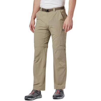 Columbia Men's Silver Ridge Convertible Pants Trousers, Tusk, Size 36/32 Columbia Men's Silver Ridge Convertible Pants Trousers, Tusk, Size 36/32
