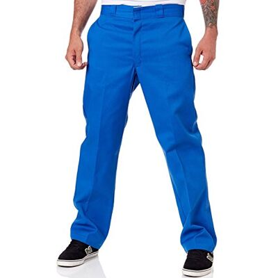 Dickies men’s slim straight work trousers / sports trousers (Orgnl 874work Pnt) Blue (Royal Blue Rb), size: 30W / 32L Dickies men’s slim straight work trousers / sports trousers (Orgnl 874work Pnt) Blue (Royal Blue Rb), size: 30W / 32L
