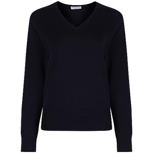 Trutex Limited Girl's Cotton Fit Jumper Plain Jumper, Navy, 14 Years (Manufacturer Size: Medium) Trutex Limited Girl's Cotton Fit Jumper Plain Jumper, Navy, 14 Years (Manufacturer Size: Medium)
