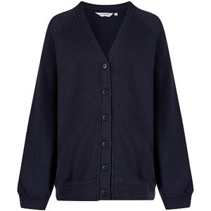 Trutex Unisex Sweat Cardigan, Blue (Navy), 7-8 Years (Manufacturer Size: 23-25" Chest) Trutex Unisex Sweat Cardigan, Blue (Navy), 7-8 Years (Manufacturer Size: 23-25" Chest)