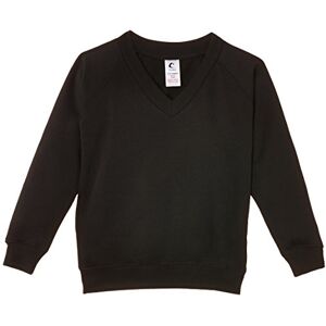 Trutex Unisex V-Neck Sweatshirt, Black, 12 Years (Manufacturer Size: X-Small) Trutex Unisex V-Neck Sweatshirt, Black, 12 Years (Manufacturer Size: X-Small)