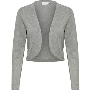 Kaffe Women's Astrid Bolero- MIN 2 Shrug, Grau (Grey Melange 50015), XL Kaffe Women's Astrid Bolero- MIN 2 Shrug, Grau (Grey Melange 50015), XL