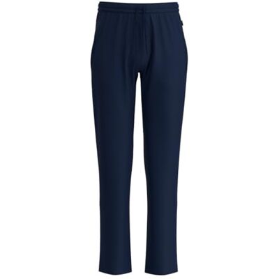 Trigema Women's Tracksuit Bottoms Sweatshirt Fabric (574092) Blue (Navy 046), size: l Trigema Women's Tracksuit Bottoms Sweatshirt Fabric (574092) Blue (Navy 046), size: l