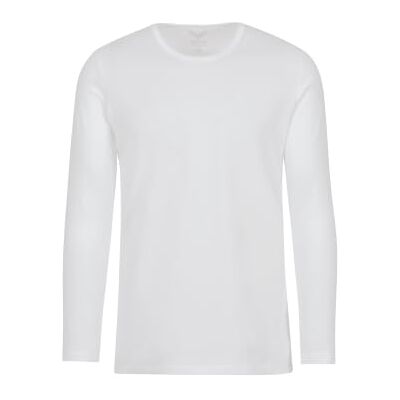 Trigema 502501_001 Women's Long Sleeve Shirt XL White Trigema 502501_001 Women's Long Sleeve Shirt XL White