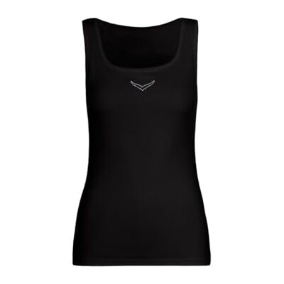 Trigema Women's T-Shirt Black Schwarz (Schwarz 008) 14 Trigema Women's T-Shirt Black Schwarz (Schwarz 008) 14