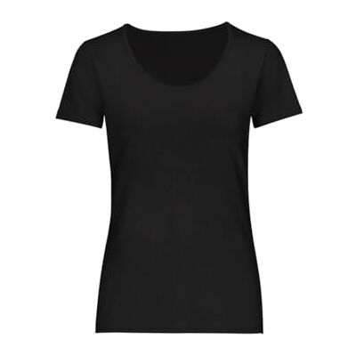 Trigema Women's Viscose T-Shirt, black, 3XL Trigema Women's Viscose T-Shirt, black, 3XL