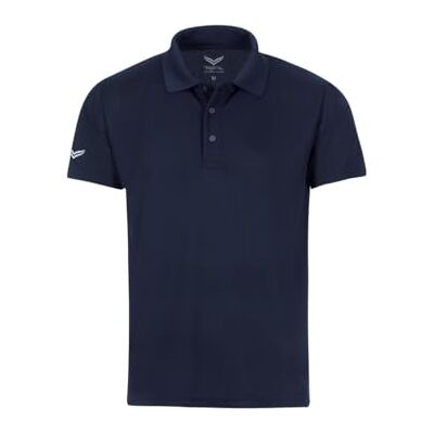 Trigema Women's Damen Polo-Shirt Coolmax, Blue (Blau 046), 52 (Herstellergröße: XXL) Trigema Women's Damen Polo-Shirt Coolmax, Blue (Blau 046), 52 (Herstellergröße: XXL)