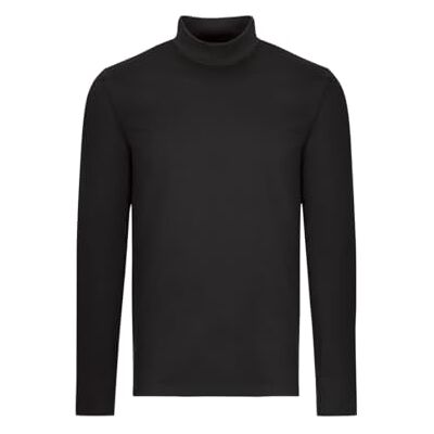Trigema Women's Long-Sleeved Shirt Black 10 Trigema Women's Long-Sleeved Shirt Black 10