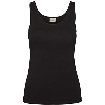VERO MODA Women's VMMAXI MY SOFT UU TANK TOP NOOS Vest, Black, 42 (Manufacturer size: X-Large) VERO MODA Women's VMMAXI MY SOFT UU TANK TOP NOOS Vest, Black, 42 (Manufacturer size: X-Large)