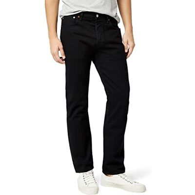 Levi's Original Straight Fit Men's Jeans, black, 28W / 32L Levi's Original Straight Fit Men's Jeans, black, 28W / 32L