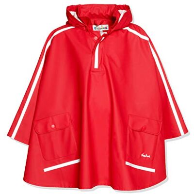 Playshoes Poncho Especially for Satchel Girl's Rain Coat Red 9-10 Years Playshoes Poncho Especially for Satchel Girl's Rain Coat Red 9-10 Years