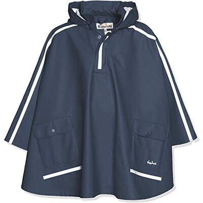 Playshoes Poncho Especially for Satchel Boy's Rain Coat Blue 7-8 Years Playshoes Poncho Especially for Satchel Boy's Rain Coat Blue 7-8 Years