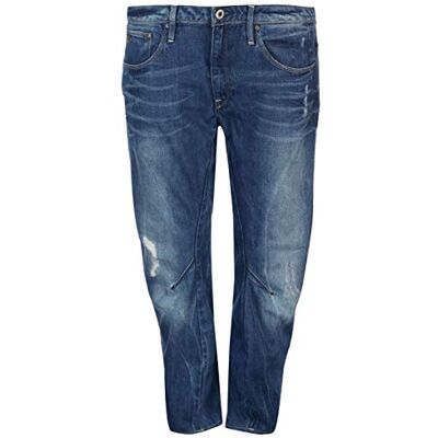 G-STAR Raw Arc 3D Low Waist Boyfriend Jeans Women's, Blue (Medium Aged Destroy 5773-3142), 29W / 30L G-STAR Raw Arc 3D Low Waist Boyfriend Jeans Women's, Blue (Medium Aged Destroy 5773-3142), 29W / 30L