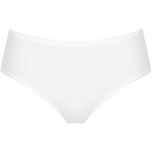 Sloggi Women's Feel Sensational Midi Boxer Briefs, White (Blanc), UK 16 (Manufacturer size: EU 44) Sloggi Women's Feel Sensational Midi Boxer Briefs, White (Blanc), UK 16 (Manufacturer size: EU 44)