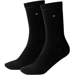 Tommy Hilfiger Women's Casual Socks (Pack of 2) (Socks Casual Socks) black Blickdicht, size: 39-42 Tommy Hilfiger Women's Casual Socks (Pack of 2) (Socks Casual Socks) black Blickdicht, size: 39-42