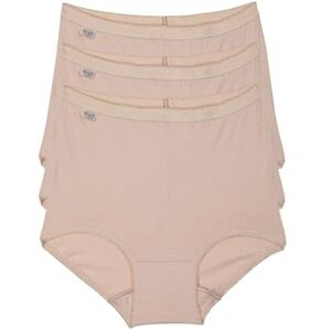 Sloggi Women's Maxi Briefs, Basic + Premium Comfort Knickers, Pack of 3 (Basic Plus Maxi 3p) beige, size: 50 Sloggi Women's Maxi Briefs, Basic + Premium Comfort Knickers, Pack of 3 (Basic Plus Maxi 3p) beige, size: 50