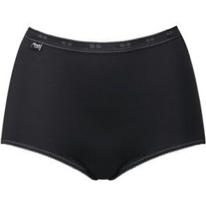 Sloggi Women's Maxi Briefs, Basic + Premium Comfort Knickers, Pack of 3 (Basic Plus Maxi 3p) black, size: 40 Sloggi Women's Maxi Briefs, Basic + Premium Comfort Knickers, Pack of 3 (Basic Plus Maxi 3p) black, size: 40