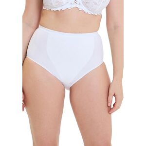 Sans Complexe Women's Plain unicolor Girdle White White 14 (Brand size: 42/44) Sans Complexe Women's Plain unicolor Girdle White White 14 (Brand size: 42/44)