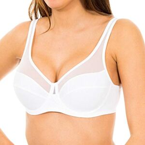 DIM Women'S Full Cup Plain Or Unicoloreveryday Bra White White 40D (Brand Size: 105D) DIM Women'S Full Cup Plain Or Unicoloreveryday Bra White White 40D (Brand Size: 105D)