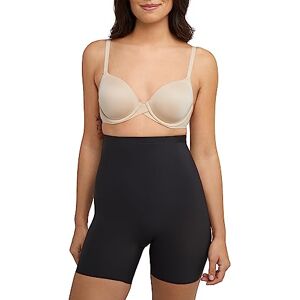 Maidenform Women's Sleek Smoothers Hi-Waist Shortie Plain Shaping Control Knickers, Black, 14 (Manufacturer Size:Large) Maidenform Women's Sleek Smoothers Hi-Waist Shortie Plain Shaping Control Knickers, Black, 14 (Manufacturer Size:Large)