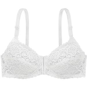 DORINA Women's Jacqueline Wire Bra Everyday, White, 38C DORINA Women's Jacqueline Wire Bra Everyday, White, 38C