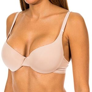 DIM Women's Invis-free Underwire Basket Bra x1, beige, 85B DIM Women's Invis-free Underwire Basket Bra x1, beige, 85B