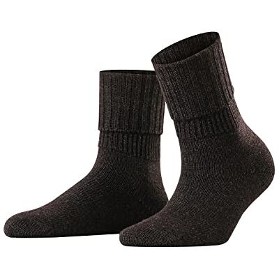 FALKE Women Striggings Rib socks, 1 pair, UK size 5.5-8 (EU 39-42), Grey, virgin wool mix Warm casual sock, ideal for casual looks FALKE Women Striggings Rib socks, 1 pair, UK size 5.5-8 (EU 39-42), Grey, virgin wool mix Warm casual sock, ideal for casual looks