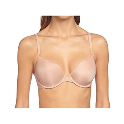 Triumph Body make-up T-shirt bra with underwire, Skin-coloured (SMOOTH SKIN (5G)), 75A Triumph Body make-up T-shirt bra with underwire, Skin-coloured (SMOOTH SKIN (5G)), 75A