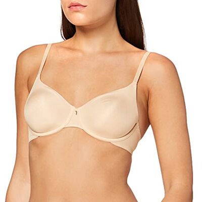 Triumph Ladies Body Make-Up Essentials W Bra (Body Make-up Essent W) Beige (Nude Beige NZ) Plain, size: 90D Triumph Ladies Body Make-Up Essentials W Bra (Body Make-up Essent W) Beige (Nude Beige NZ) Plain, size: 90D
