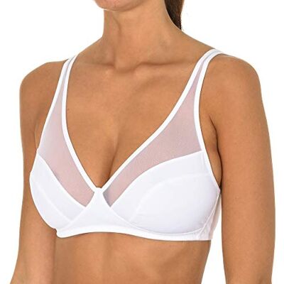 DIM Women's Generous Plain or unicolor Bra, White White, 36B (Manufacturer size:95B) DIM Women's Generous Plain or unicolor Bra, White White, 36B (Manufacturer size:95B)