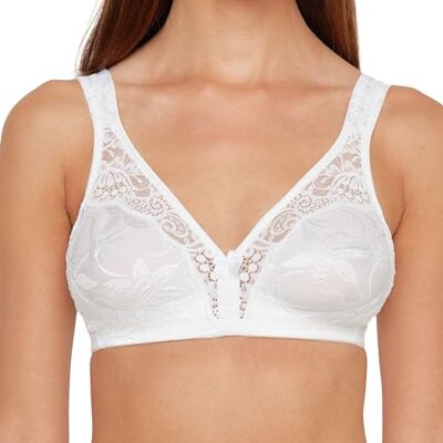 Susa Women's Bra White Weiß (003) 42BB (Brand size : 95B) Susa Women's Bra White Weiß (003) 42BB (Brand size : 95B)