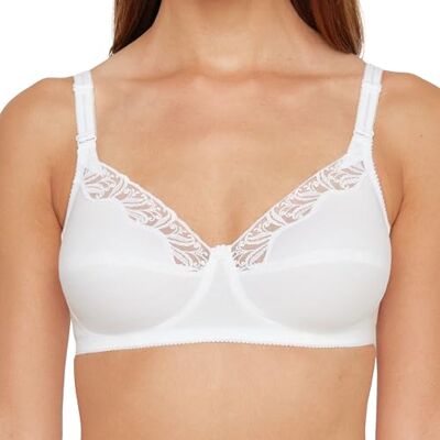 Susa Women's Bra White Weiß (003) 44AA (Brand size : 100A) Susa Women's Bra White Weiß (003) 44AA (Brand size : 100A)