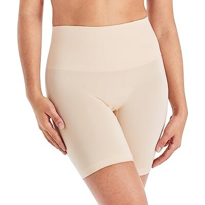 Maidenform Women's Slim WAISTERS Thigh Slimmer, Beige (Latte Lift), Size 12 (Manufacturer Size:Medium) Maidenform Women's Slim WAISTERS Thigh Slimmer, Beige (Latte Lift), Size 12 (Manufacturer Size:Medium)