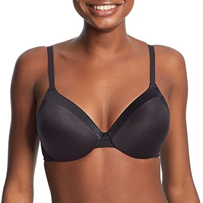 Maidenform Women's Comfort Devotion Demi Bra 9436 Everyday (Black), 36B Maidenform Women's Comfort Devotion Demi Bra 9436 Everyday (Black), 36B