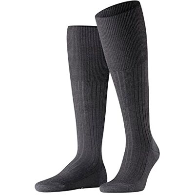 FALKE Men's Knee-High Socks, Grey (anthra.mel), 6/8 FALKE Men's Knee-High Socks, Grey (anthra.mel), 6/8