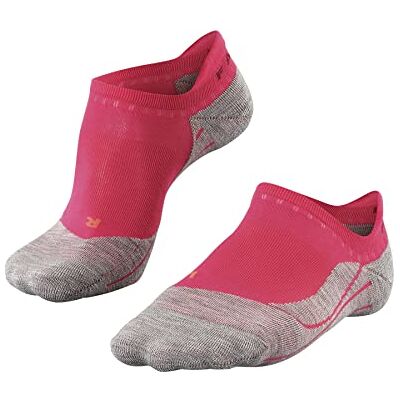 FALKE Women's RU4 Running No Show Socks, Rose, Size 37-38 FALKE Women's RU4 Running No Show Socks, Rose, Size 37-38